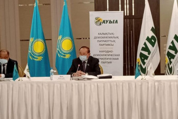 Фотография к новости: Саяси партия ретінде алдағы сайлауға қатысуға мүдделіміз – Әли Бектаев