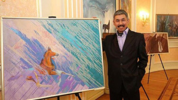 Фотография к новости: Жеңіс Кәкенұлы. «Он бірінші күнді еске алу» немесе суретшінің құпиясы