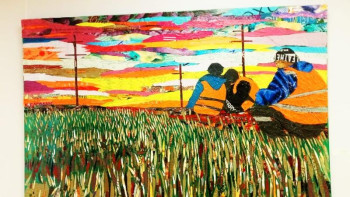 Фотография к новости: Алматыда табиғатты қоқыстан тазартуға арналған көрме ашылды