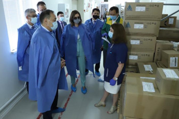 Фотография к новости: «СҚ-Фармация» 85 медициналық ұйымды дәрілік заттармен қамтамасыз етеді