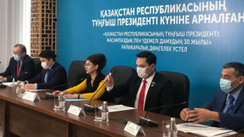 Фотография к новости: Нұрлан Әлімжанов: Елбасы – түркі әлемінің абызы 