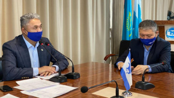 Фотография к новости: «Ақ жол» партиясы сайлауалды штабының отырысын өткізді  