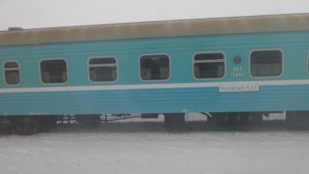 Фотография к новости: Пойызда шыққан өрттен зардап шеккендер арасында 10 жасар бала болған