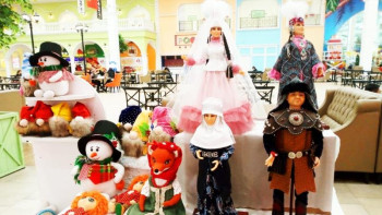 Фотография к новости: Алматыда қолөнер шеберлерінің жәрмеңкесі өтіп жатыр