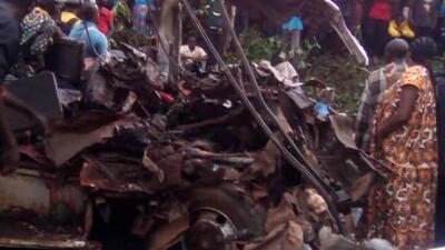 ﻿Камерунде автобус пен жүк көлігі қақтығысып, 37 адам қаза болды