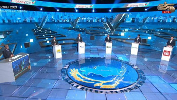 Фотография к новости: Сайлауалды соңғы дебат өтті