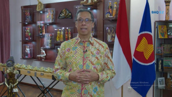 Фотография к новости: Индонезия елшілігі қазақстандықтарды Жаңа жылмен құттықтады