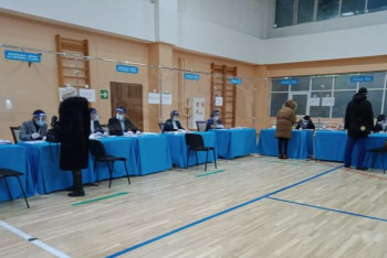 Фотография к новости: Елордалықтар сайлауға белсенді қатысып жатыр