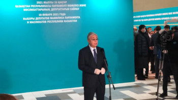 Фотография к новости: Полиция заңға сәйкес қатаң әрекет етеді – Президент 