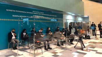 Фотография к новости: №58 сайлау учаскесі. Сайлау қалай өтіп жатыр?