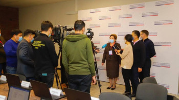 Фотография к новости: Сайлауды бейпартиялық байқау орталығы жұмысын жүйелік негізде жалғастыратын болады