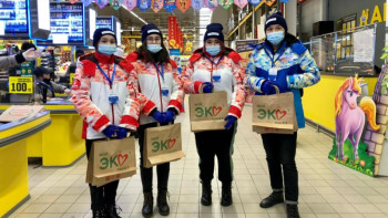 Фотография к новости: Елордада эко пакеттер тегін таратылып жатыр