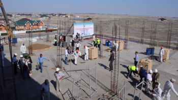 Фотография к новости: Тұрғын үй құрылысы. Қазақстан ТМД-да алғашқы орында