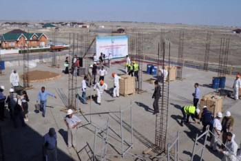 Фотография к новости: Тұрғын үй құрылысы. Қазақстан ТМД-да алғашқы орында