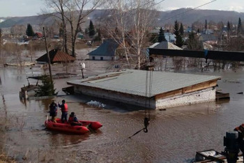 Фотография к новости: Су тасқыны. ТЖМ сақтық шараларын сақтауға шақырды