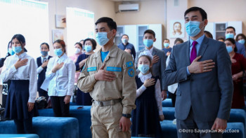 Фотография к новости: #Мұқағали90: Ақынға жыр арнаған оқушылар марапатталды 