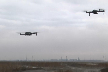 Фотография к новости: Атырау тазалығын әуеден дрондар бақылайды