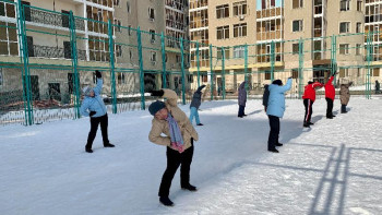 Фотография к новости: Аула тұрғындарын тәжірибелі бапкерлер тегін жаттықтыратын жоба қолға алынды