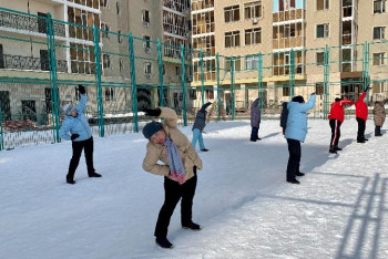 Фотография к новости: Аула тұрғындарын тәжірибелі бапкерлер тегін жаттықтыратын жоба қолға алынды