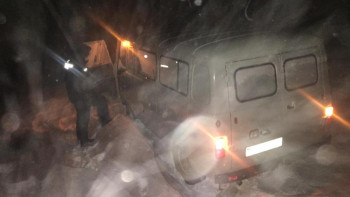 Фотография к новости: Солтүстік Қазақстан облысында 94 адам қар құрсауынан құтқарылды