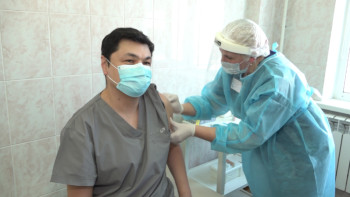 Фотография к новости: Павлодар облысында ревакцинация басталды