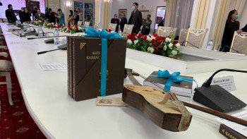 Фотография к новости: Қазақ күйлерінен тұратын бірегей жинақтың тұсаукесері өтті