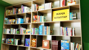 Фотография к новости: Алматыда Крылов атындағы кітапхана жөндеуден кейін қайта ашылды