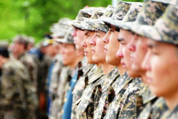 Фотография к новости: 1 наурызда көктемгі әскери қызметке шақыру басталады –﻿ Жүсіпов 