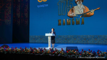 Фотография к новости: Жамбыл Жабаев қазақ халқының атын әлемге алғаш болып танытқан қайталанбас тұлға - Райымқұлова 