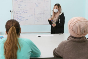 Фотография к новости: 8 жылда 35 мың әйел бизнес ашу бойынша оқытылды 