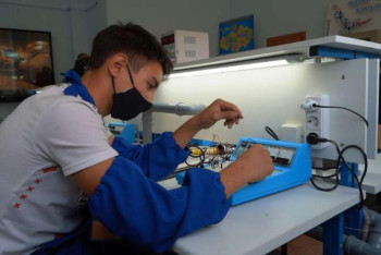 Фотография к новости: Ақмолада «Жас маман» жобасы аясында колледждер жабдықталуда