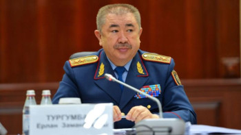 Фотография к новости: Ерлан Тұрғымбаев: Қазақстандықтардың қауіпсіздігін жоғары деңгейге көтеруге ұмтылудамыз  