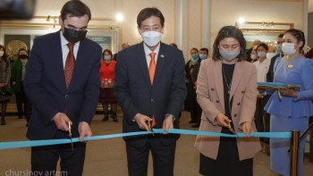 Фотография к новости: Корея түстері: кеше және бүгін. Елордада дәстүрлі корей тұрмысын көрсететін көрме ашылды