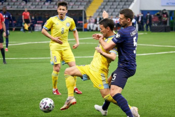 Фотография к новости: Мбаппе Қазақстан қақпасына гол соға алмады