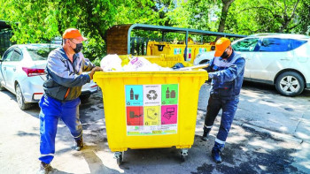 Фотография к новости: Жылына бір қазақстандық 500 келіге жуық қоқыс шығарады – Соловьева