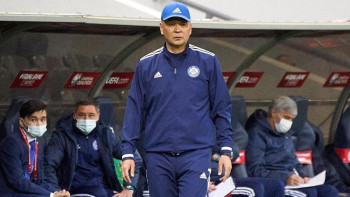 Фотография к новости: Украинамен тең түскен Қазақстан құрамасының бас бапкері арманын айтты 