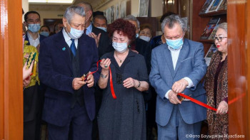 Фотография к новости: Ұлттық академиялық кітапханада Қажығали Мұхамбетқалиұлына арналған  оқу залы ашылды