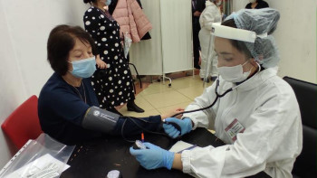 Фотография к новости: Көкшетауда жаппай вакцина егу басталды