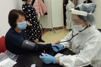 Фотография к новости: Көкшетауда жаппай вакцина егу басталды