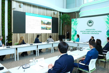 Фотография к новости: Әлия Назарбаева көгалдандыруға қатысты жобалар туралы айтып берді