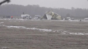 Фотография к новости: Ұшақ апатында зардап шеккендердің жағдайы ауыр қалпында қалып отыр – дәрігер