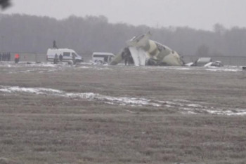 Фотография к новости: Ұшақ апатында зардап шеккендердің жағдайы ауыр қалпында қалып отыр – дәрігер