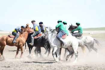 Фотография к новости: «Өнер көкпары». «Әулие ата» өз алаңында ұтылды