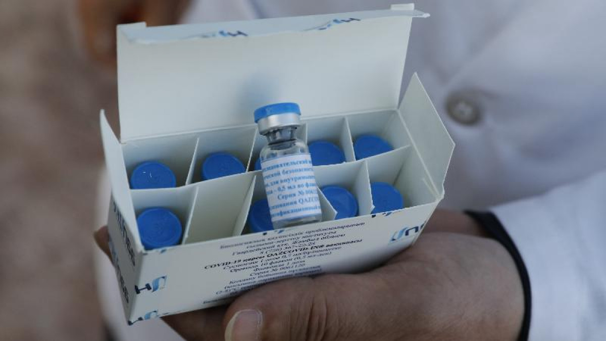 25 сәуір  қазақстандық вакцинаның 50 мың дозасы жеткізіледі 