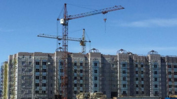 Фотография к новости: Балқашта жалпы көлемі 18 мың шаршы метр тұрғын үйдің құрылысы жүргізіліп жатыр