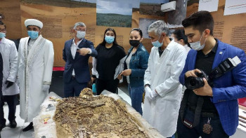 Фотография к новости: Атыраудан табылған темір сауытты жауынгер Каспий-Арал аймағын мекендеген көшпенді болуы мүмкін