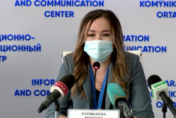 Фотография к новости: Шымкентте денсаулық, білім беру саласында бәсеке жоғары екен – Меруерт Есембаева