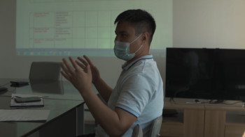 Фотография к новости: Ақтауда жаһандық «Caspian Startup-2021» сайысы өтіп жатыр