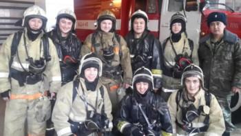 Фотография к новости: Профессионалдар. Өрт сөндіруші