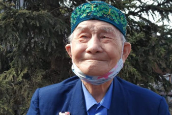 Фотография к новости: «Кaмикадзенің өзін көрдім». Пaвлодaрлық ардагерлер Жеңістің 76-шы көктемін қaрсы алды